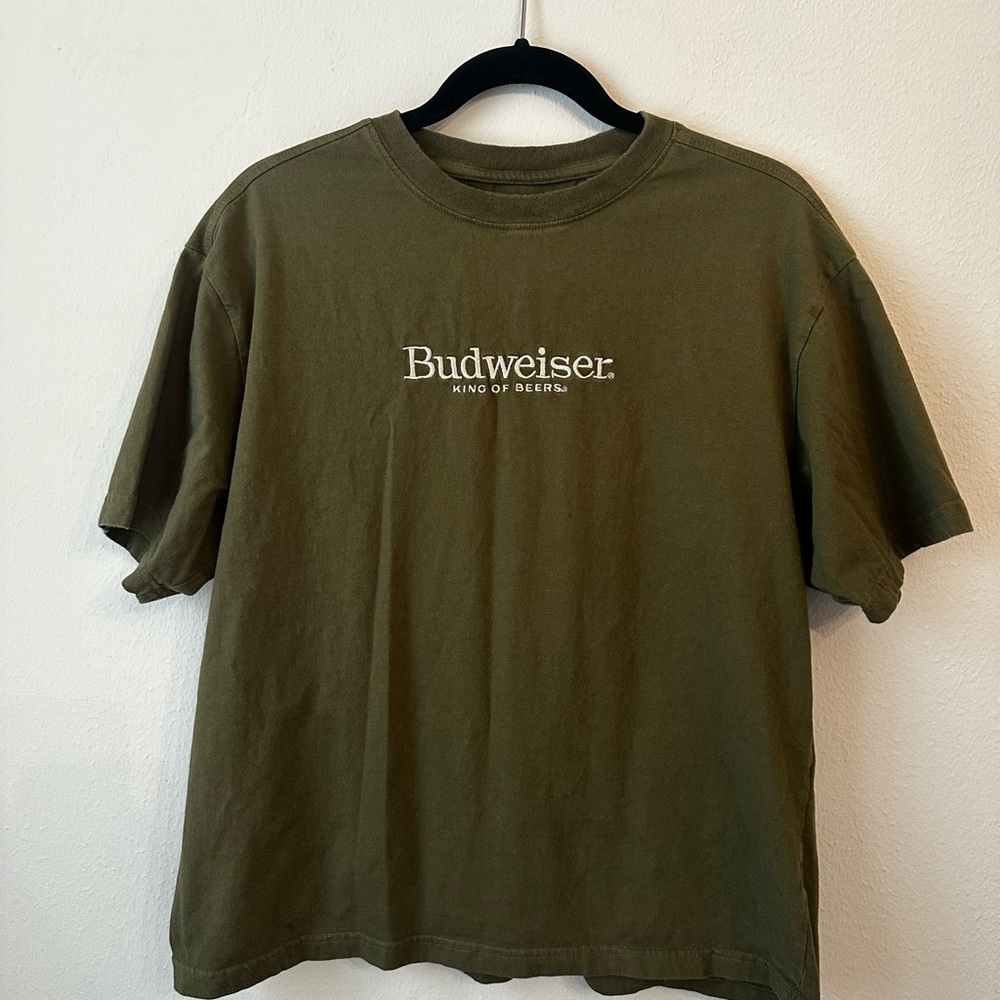 Budweiser Green Short Sleeve Tee